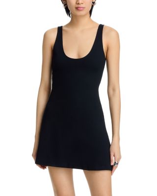 LESET - Rio Scoop Neck Mini Dress