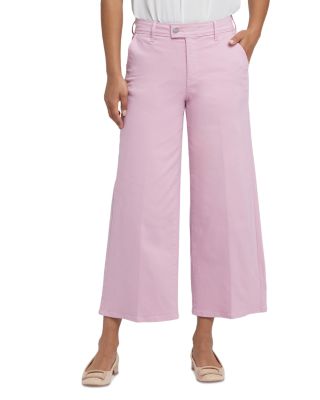 NYDJ - Mona High Rise Wide Leg Trouser Ankle Jeans in Boardwalk