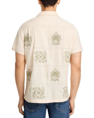 Clairo Quilt Squares Short Sleeve Shirt