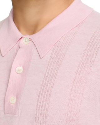 Cillian Ribbed Short Sleeve Polo