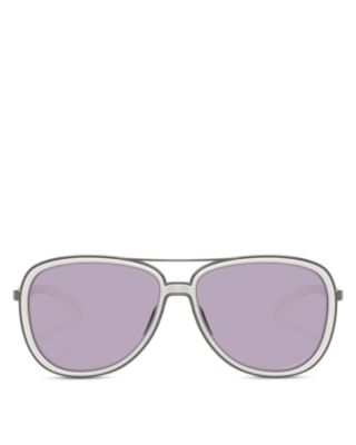 Split Time Aviator Sunglasses, 58mm