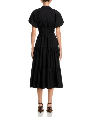 Maggio Balloon Sleeve Dress