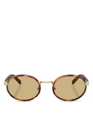 PR B56S Oval Sunglasses, 52mm