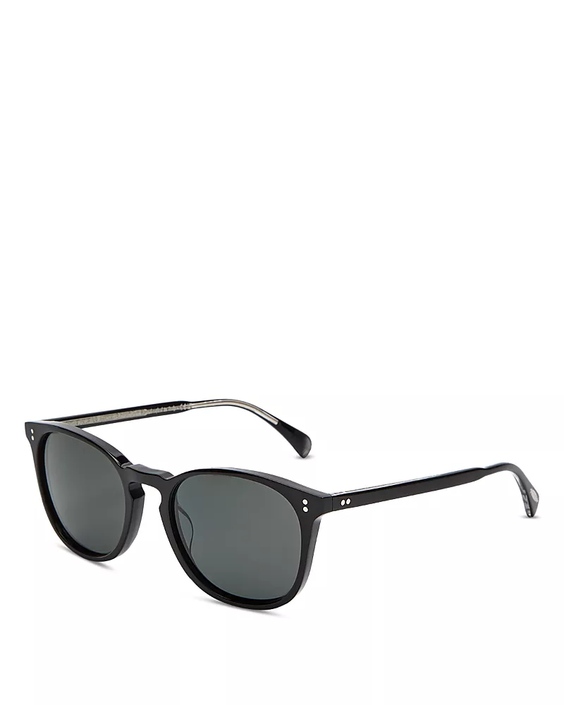 Oliver Peoples Finlay Round Sunglasses, 53mm