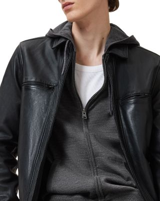 Mode Merino Wool Slim Fit Full Zip Hoodie