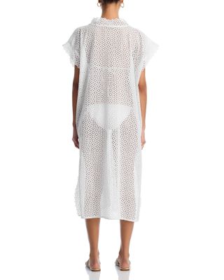 Longline Eyelet Robe