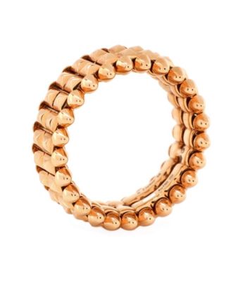  Double Row Clash de Cartier Ring 18K Rose Gold
