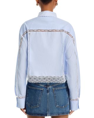 Delano Lace Trim Shirt