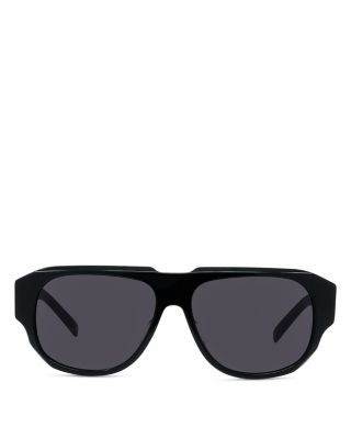GV Day Black Geometric Sunglasses, 55mm 