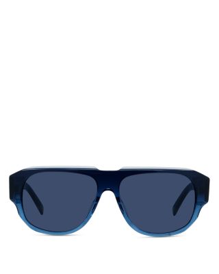 GV Day Black Geometric Sunglasses, 55mm 
