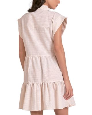 Seersucker Shirt Dress