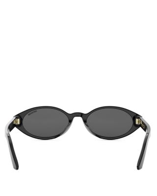 DiorPacific R1I Oval Sunglasses, 52mm