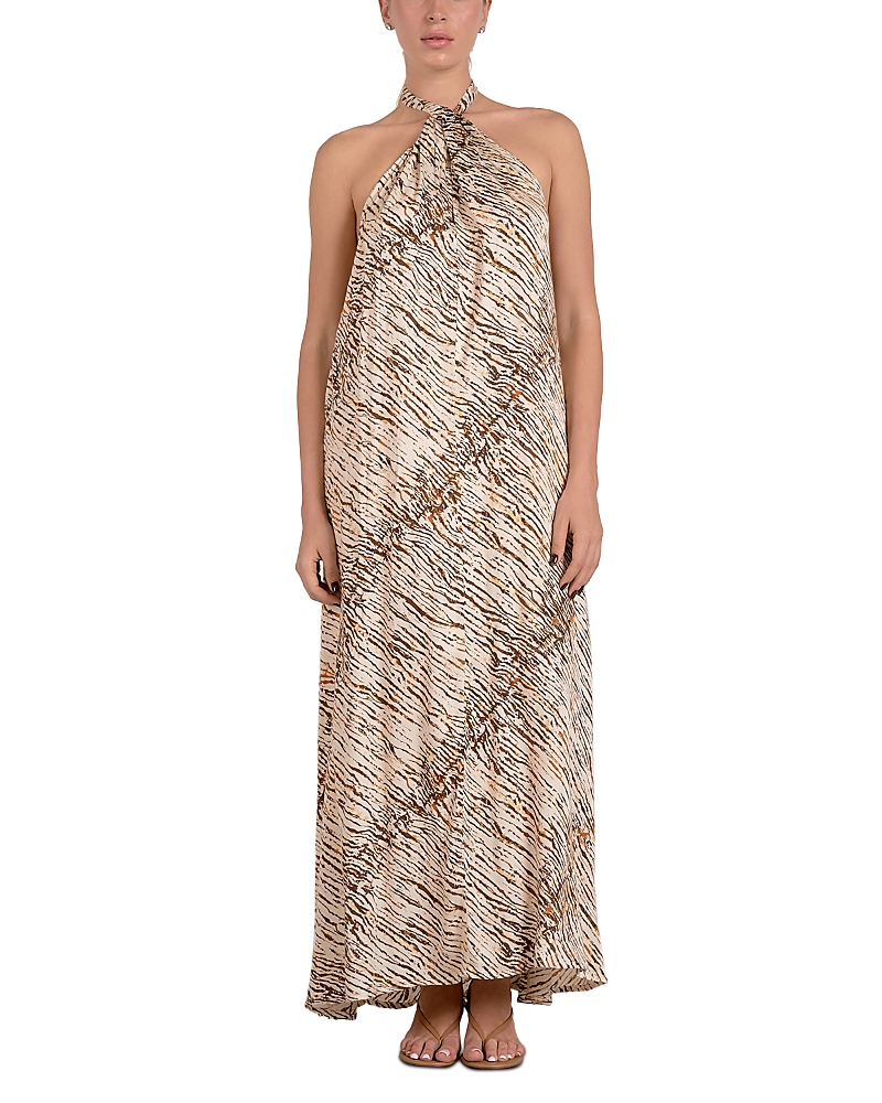 Shop Elan Halter Maxi Dress