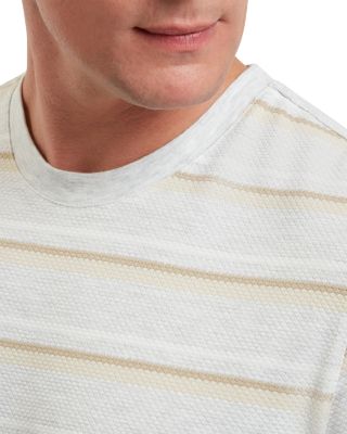 Gorano Textured Striped Tee