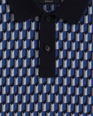 Hamishs Jacquard Polo