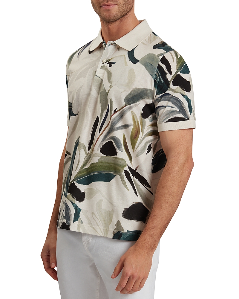 Ted Baker Kivem Cotton Floral Polo