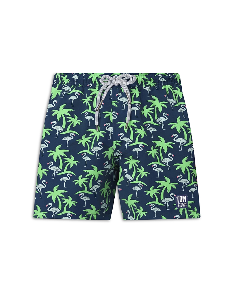 Tom & Teddy Boys' Tropics Swim Trunks - Little Kid, Big Kid