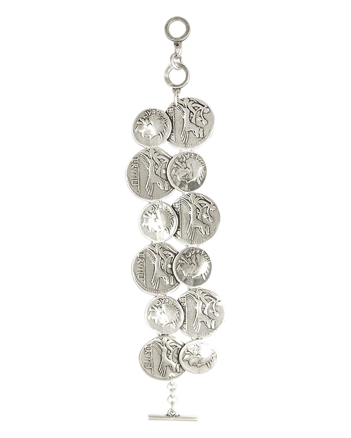 Cxc Gladiator Coin Bracelet