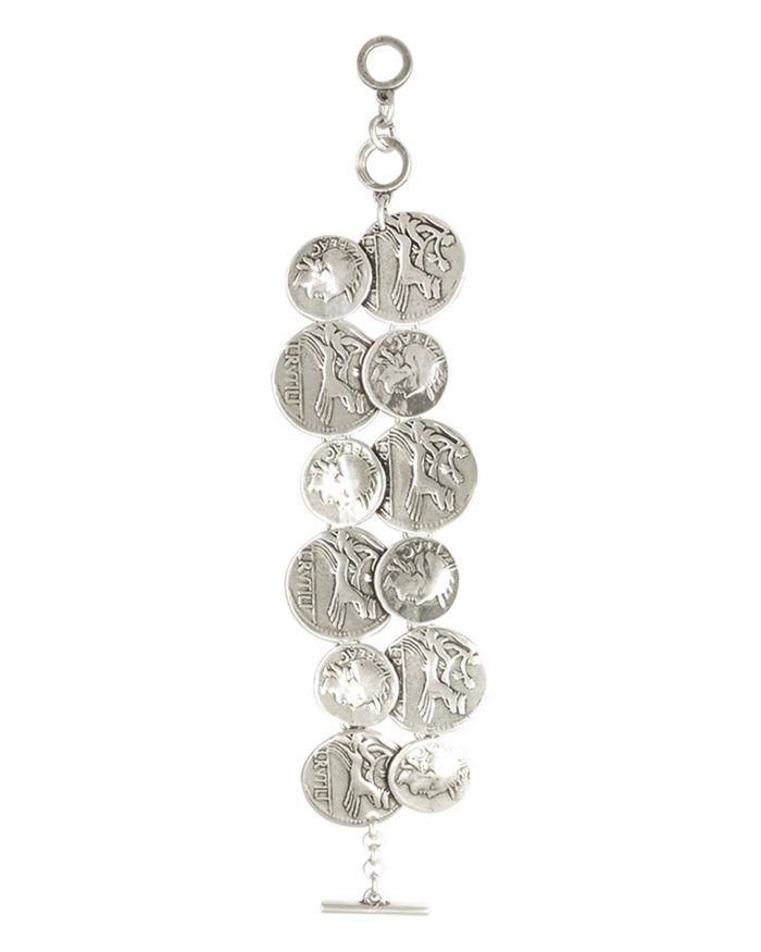 Gladiator Coin Bracelet