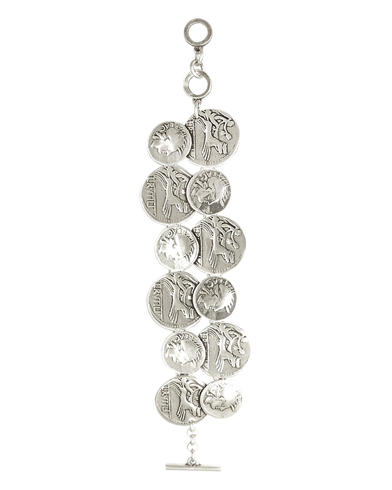 Cxc Gladiator Coin Bracelet