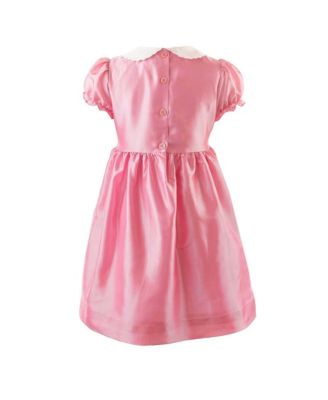 Girls' Taffeta Smocked Dress - Little Kid, Big Kid