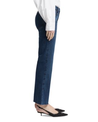 Dojo Mid Rise Cropped Flare Jeans in Yuma