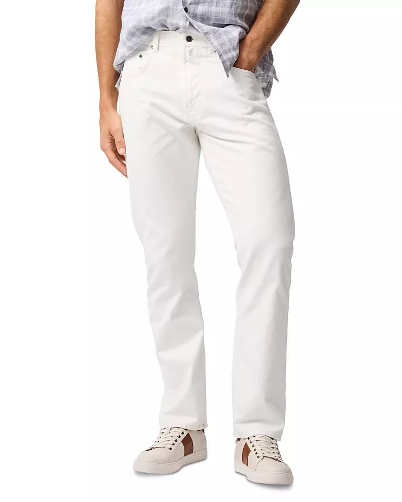 Rodd & Gunn Esslin Relaxed Jean in Stark White