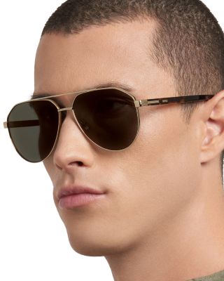 Hugo Boss Pilot Sunglasses, 60mm