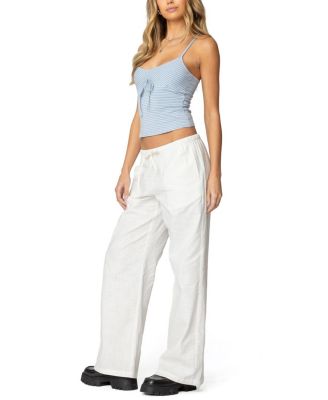 Tova Striped Scoop Tank Top