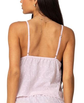 Talula Eyelet Babydoll Top
