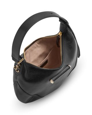 Bar Hobo Leather Shoulder Bag