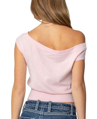 Michaela Off Shoulder Knit Top