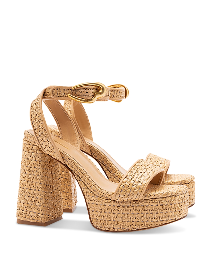 Larroude Dolly Verona Sandal In Brown