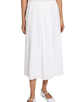 Pleated Midi Skirt