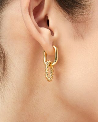 Double Hoop Earrings - Ash Double