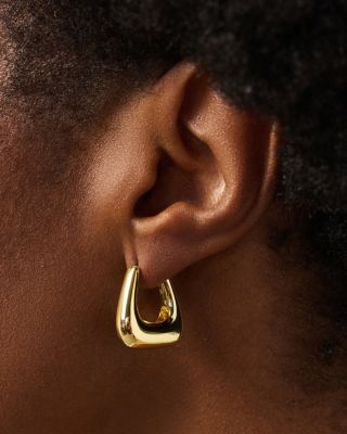 Colene Chunky Gold Hoop Earrings