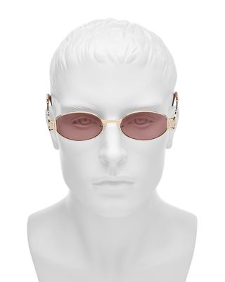 The Forbidden Oval Sunglasses, 53mm