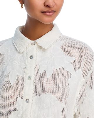 White Flower Shirt & Shorts