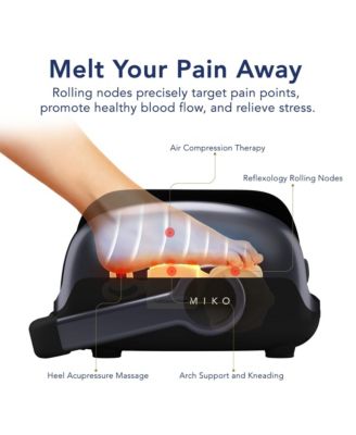 Shiatsu Foot, Calf, and Ankle Massager with Heat