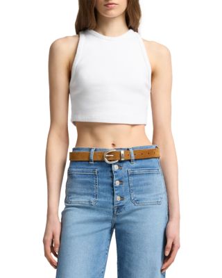 Ultra High Rise Cropped Flare Jeans in Fancy