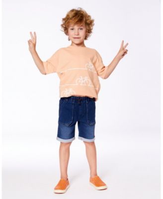 Boys' French Terry Denim Short - Baby