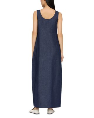 Scoop Neck Cocoon Dress