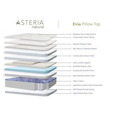 Evia Plush Pillow Top Mattress - Exclusive