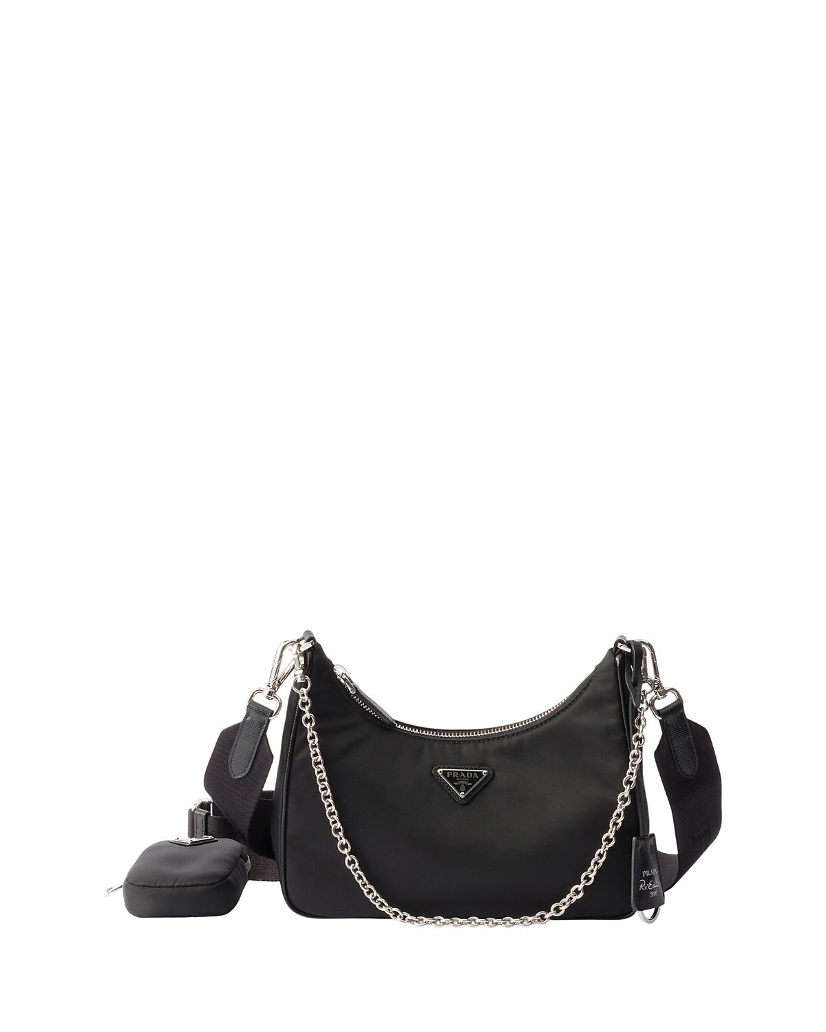 Prada Re-Edition 2005 Re-Nylon Bag with Saffiano Mini Bag