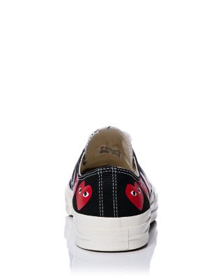 Comme Des Garcons Men's Low Top Lace Up Sneakers 