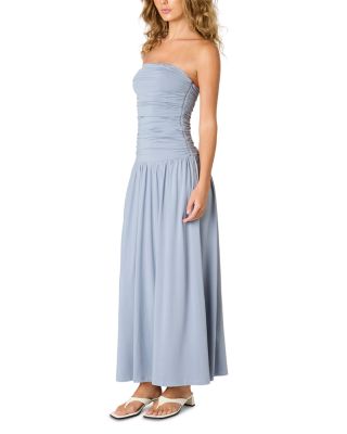 Santal Strapless Drop Waist Maxi Dress