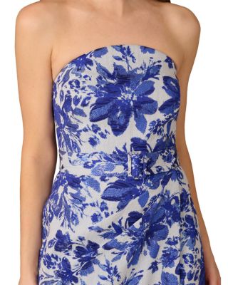 Woven Jacquard Long Dress