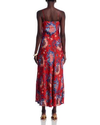 Luang Red Maxi Dress
