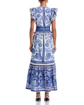 Shell Garden Maxi Dress