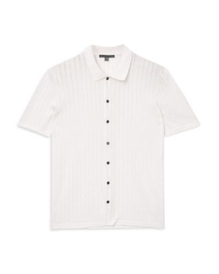 Moore Short Sleeve Regular Fit Textured Sweater